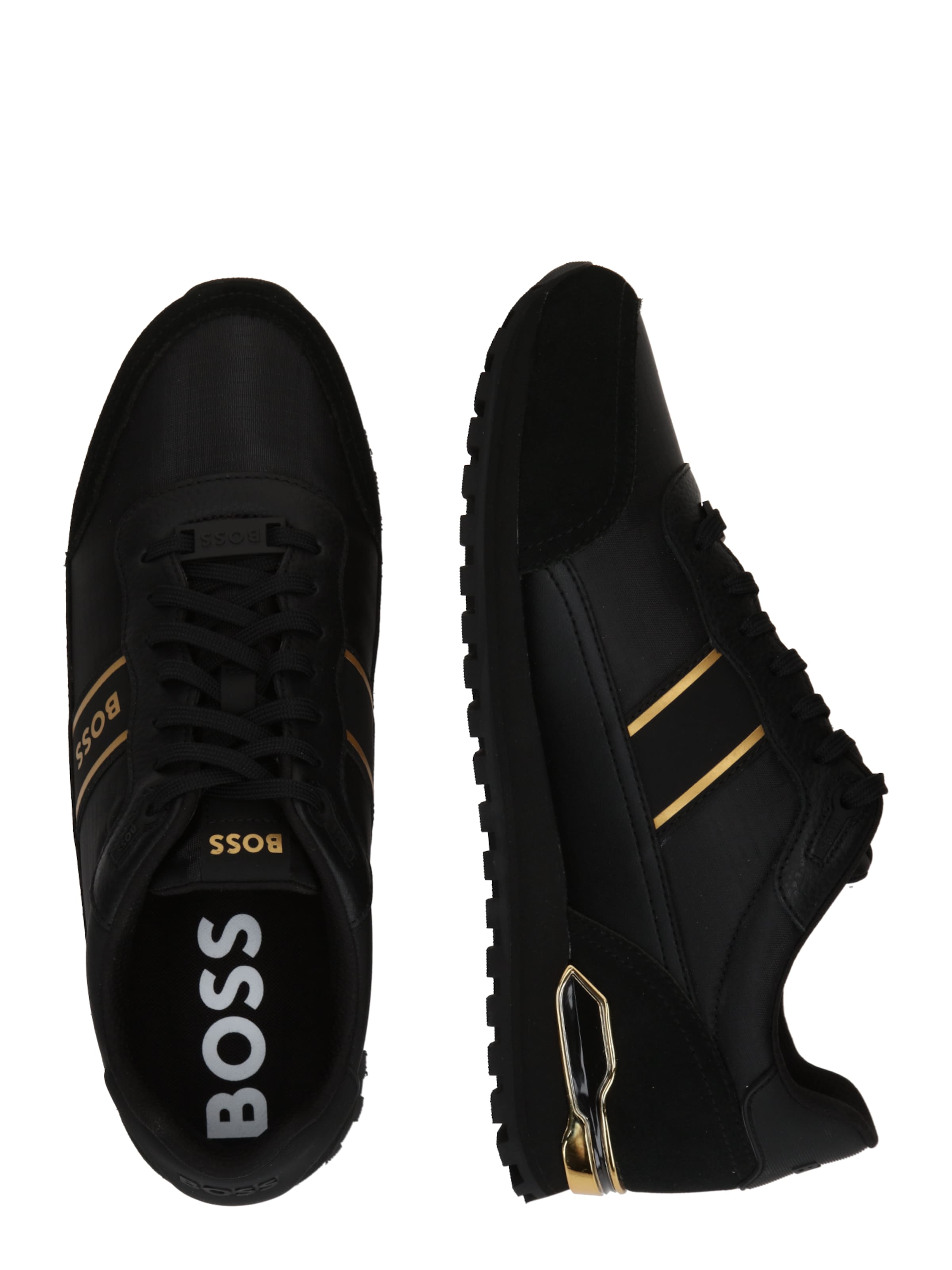 BOSS - Sapatilhas baixas 'Parkour' em preto