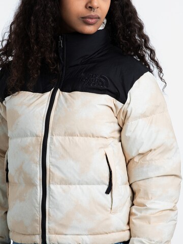 THE NORTH FACE Winter Jacket ' 1992 Crinkle Nuptse ' in Beige