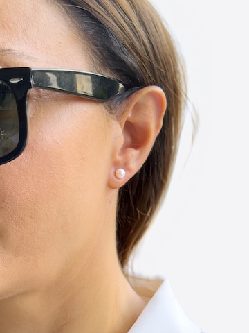 Ateliers Saint Germain Earrings 'TOKYO' in White