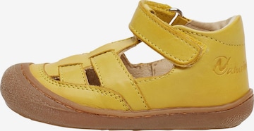 NATURINO Open schoenen 'WAD' in Geel: voorkant