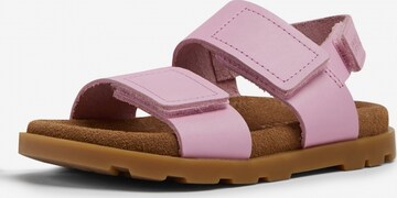 Sandales ' Brutus ' CAMPER en rose : devant