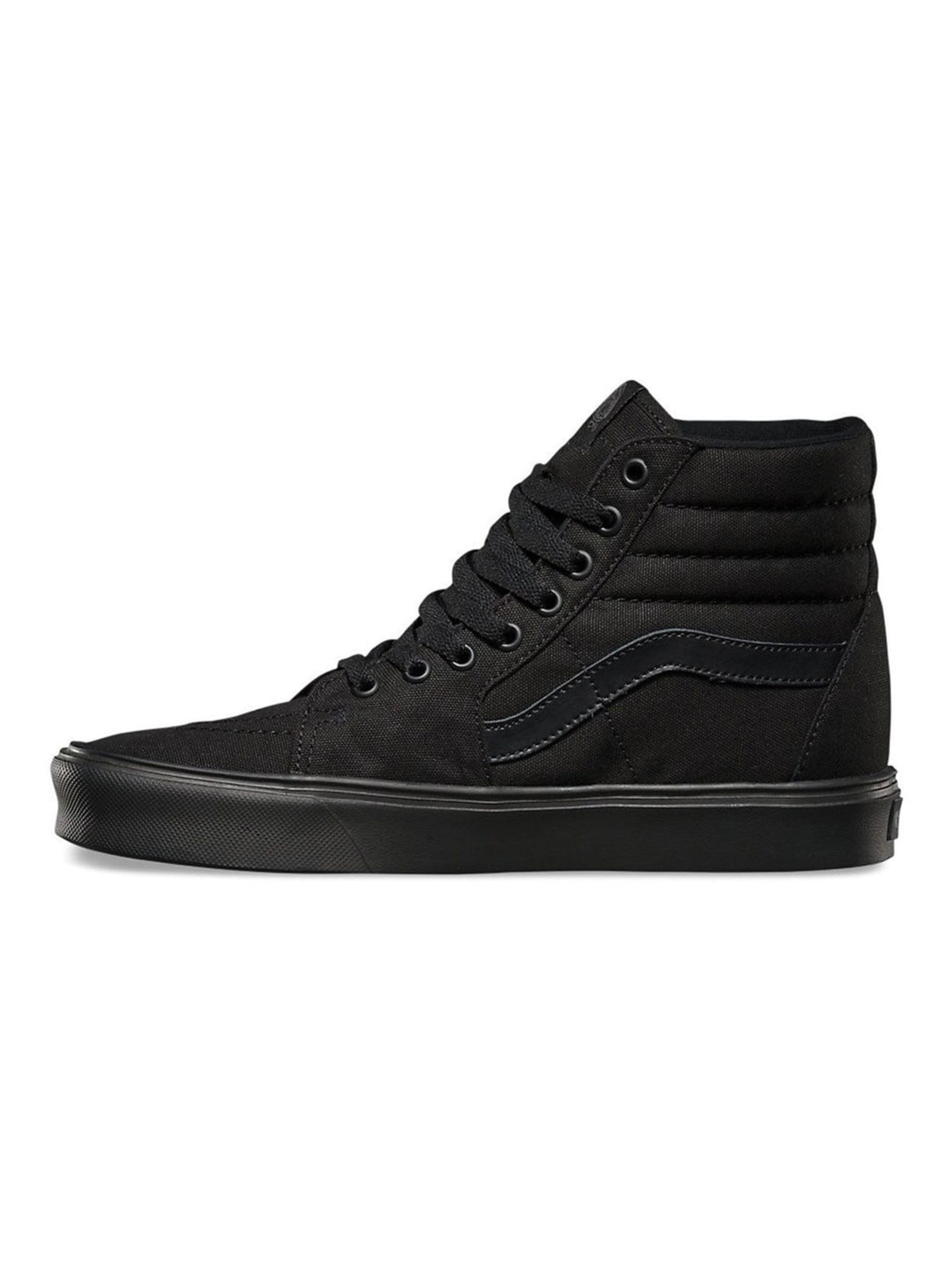 Scarpa stringata sportiva 'UA SK8-HI LITE CANVAS BLACK' di VANS in nero