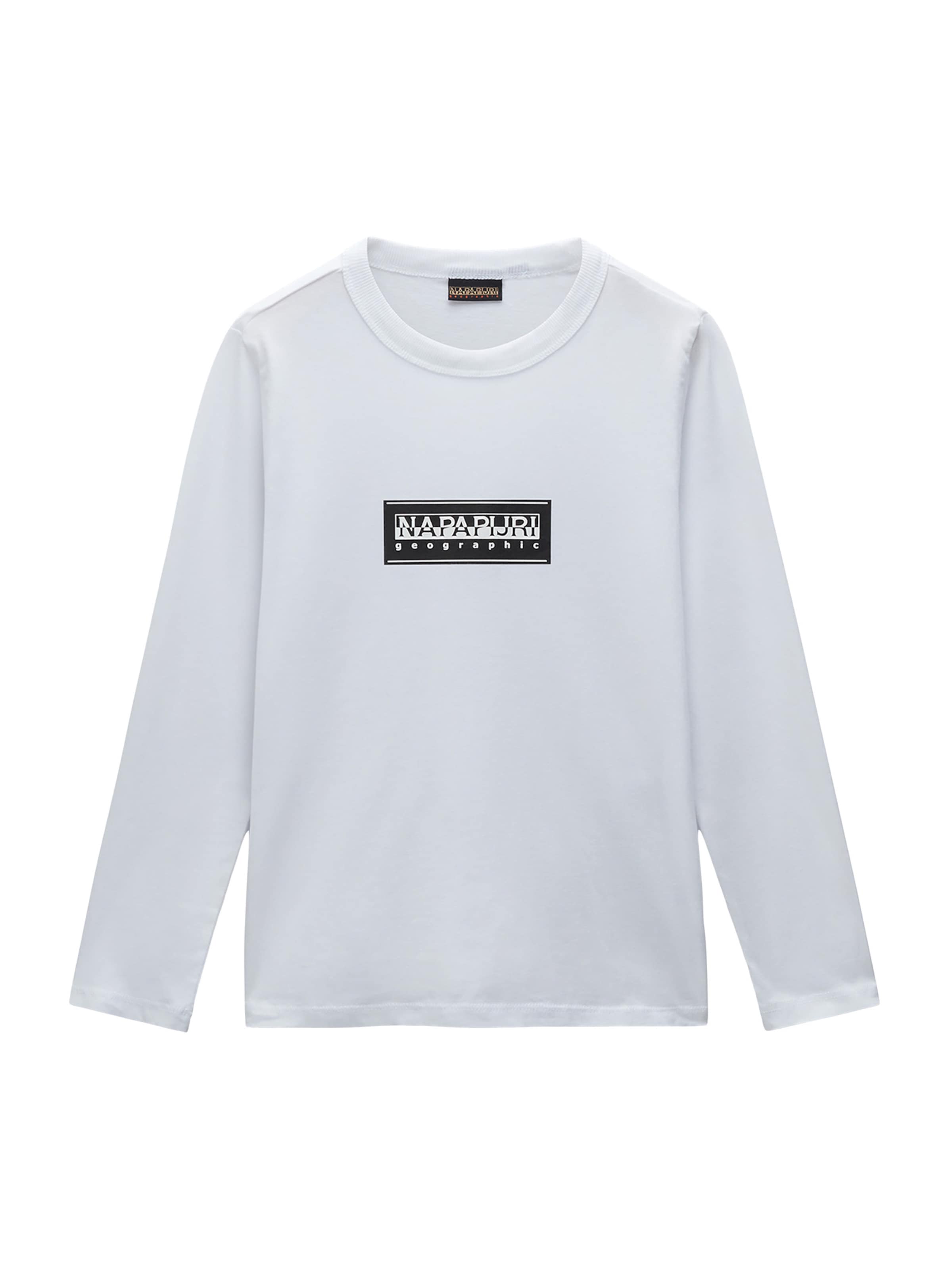 NAPAPIJRI - Camiseta 'S-CHAMOIS' en blanco: frente