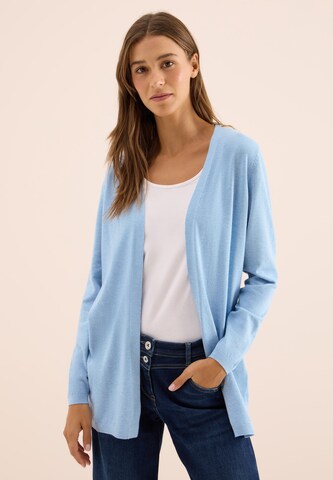CECIL Knit Cardigan in Blue: front