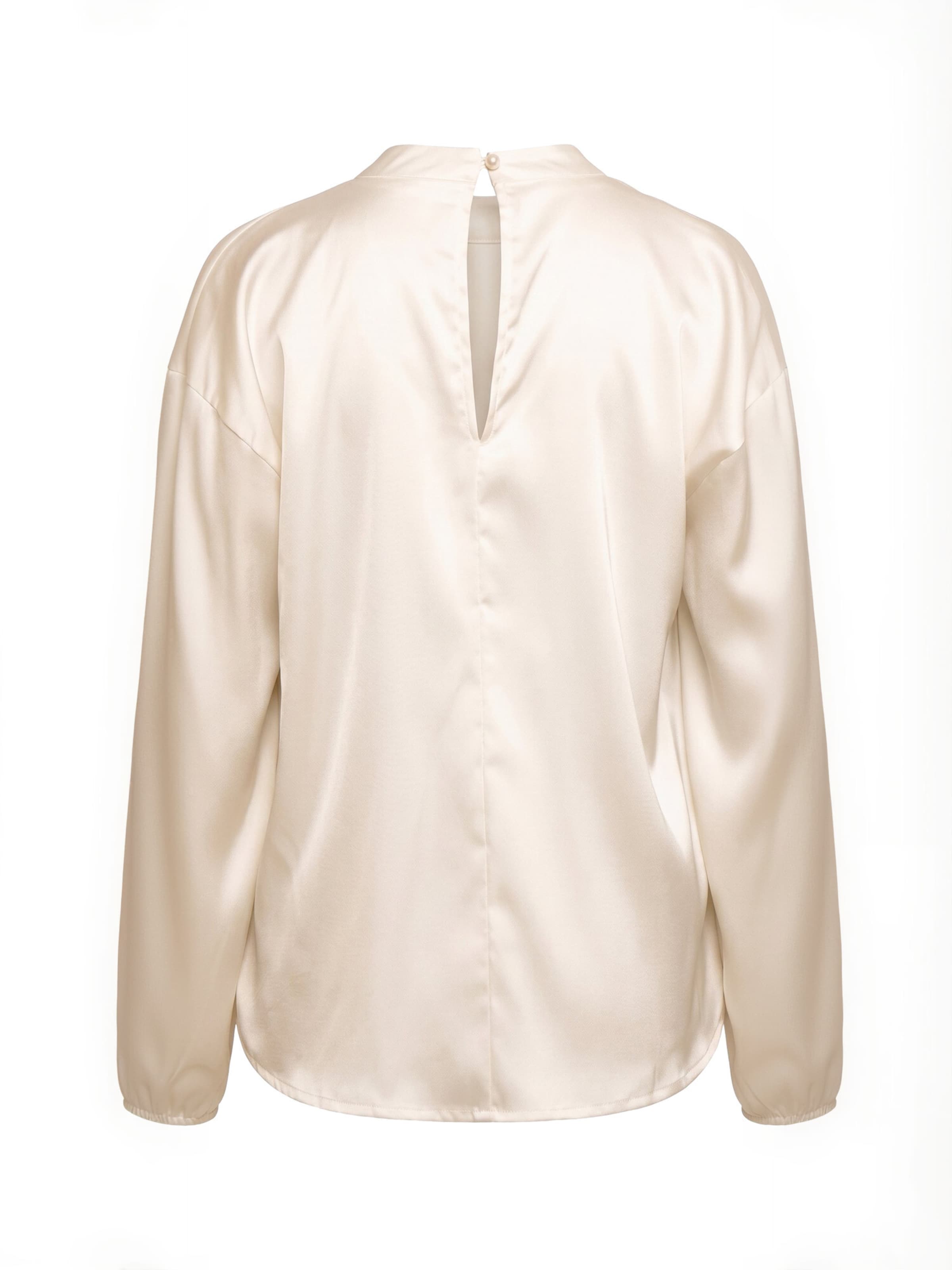 Liberte Essentiel Shirt ' PIP ' in White: back