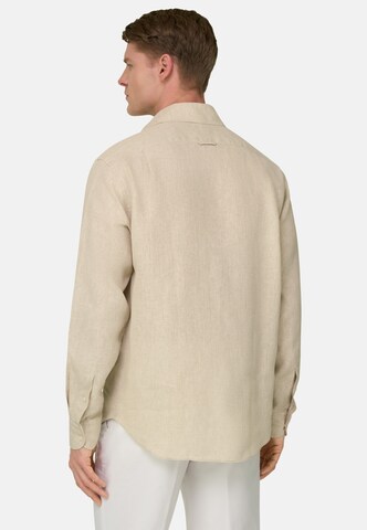 Boggi Milano Regular fit Overhemd in Beige