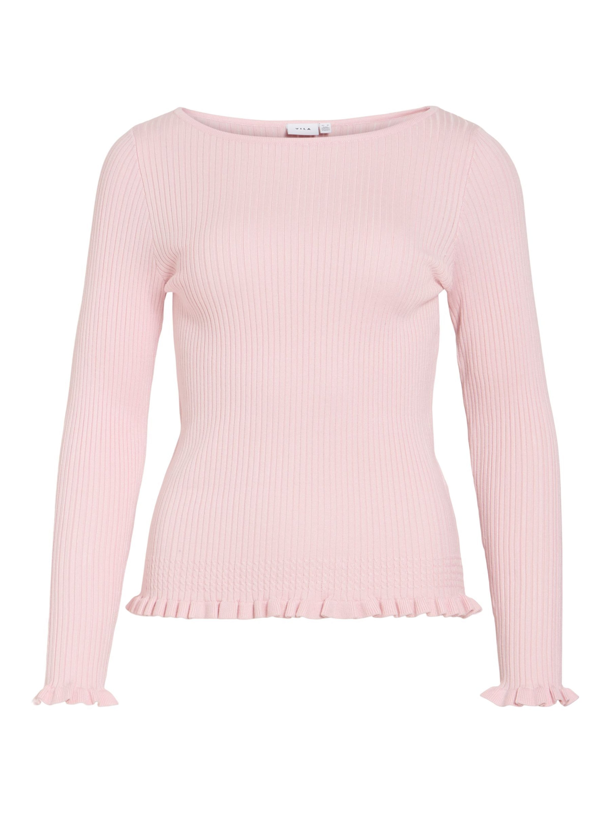 Pull-over 'VIBella' VILA en rose : devant