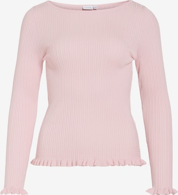 Pull-over 'VIBella' VILA en rose : devant