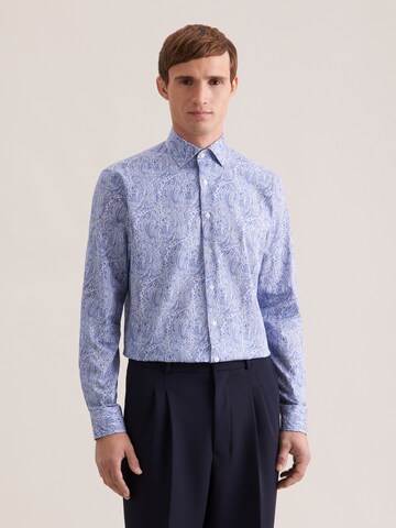 SEIDENSTICKER Regular fit Zakelijk overhemd in Blauw