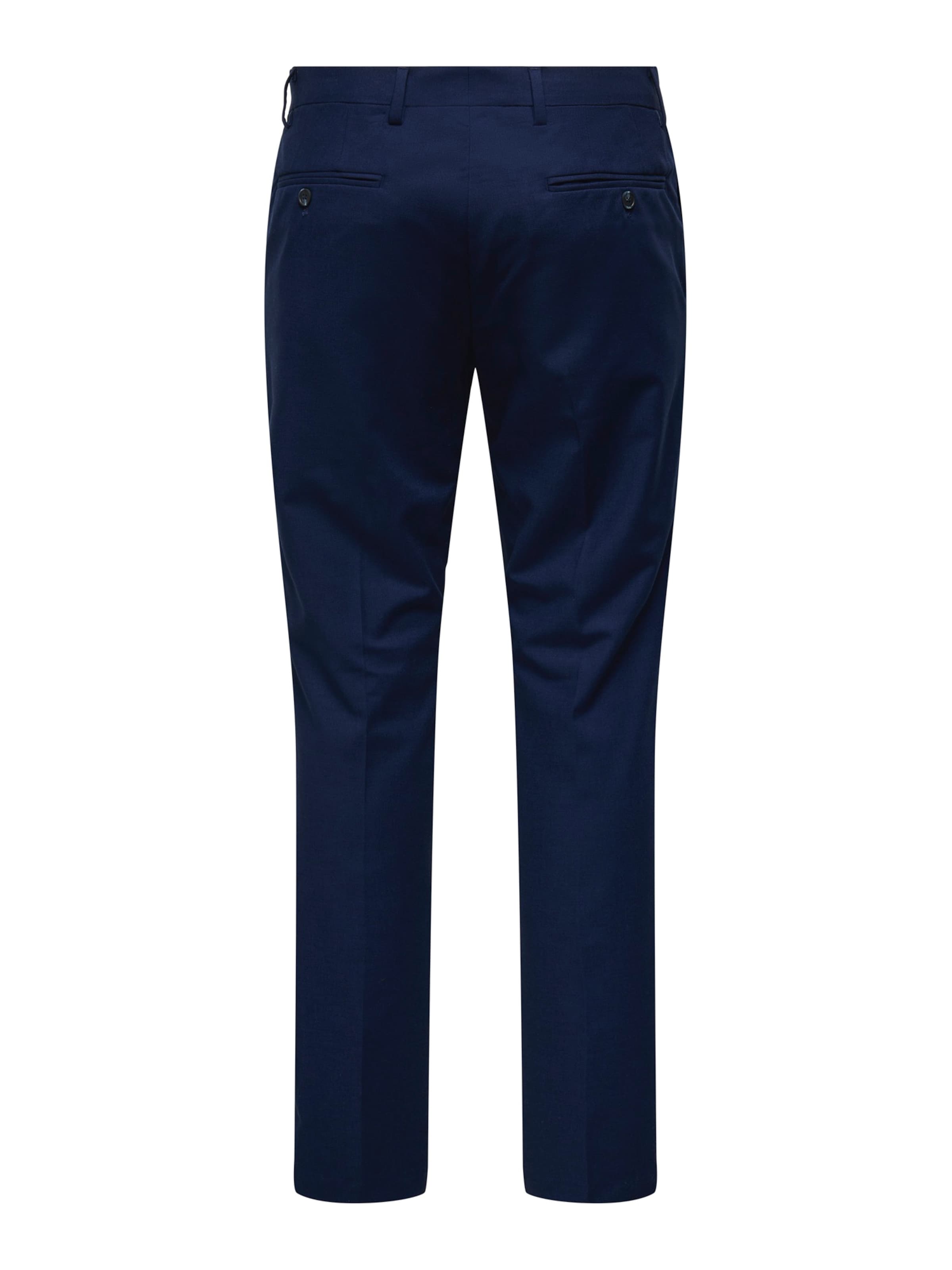 Only & Sons Slim fit Pleat-front trousers 'ONSKYLE' in Blue