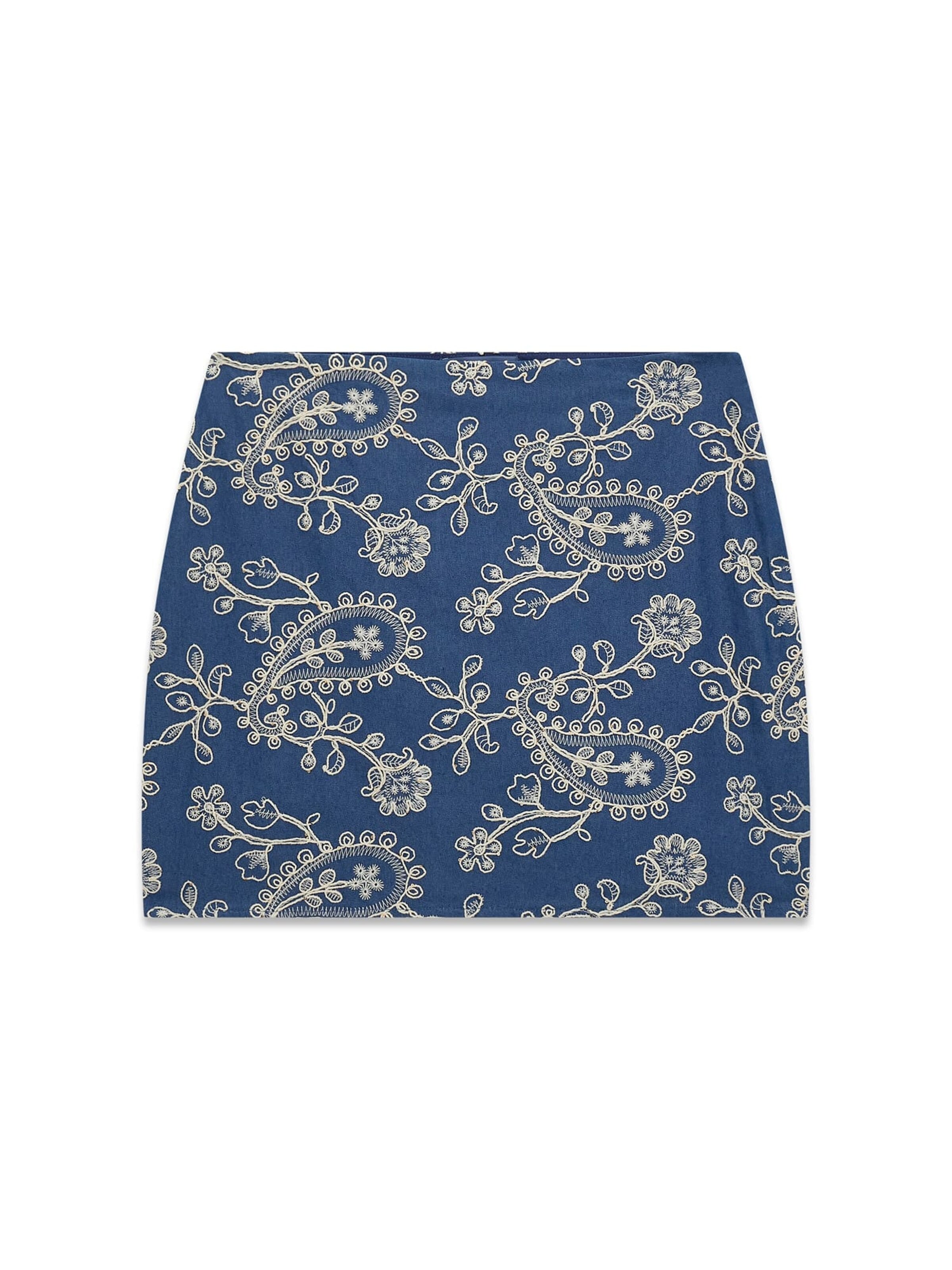 GUESS Rock in Blau: Vorderseite