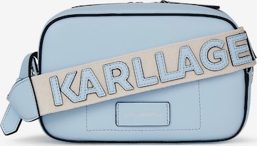 Karl Lagerfeld - Mala de ombro em azul