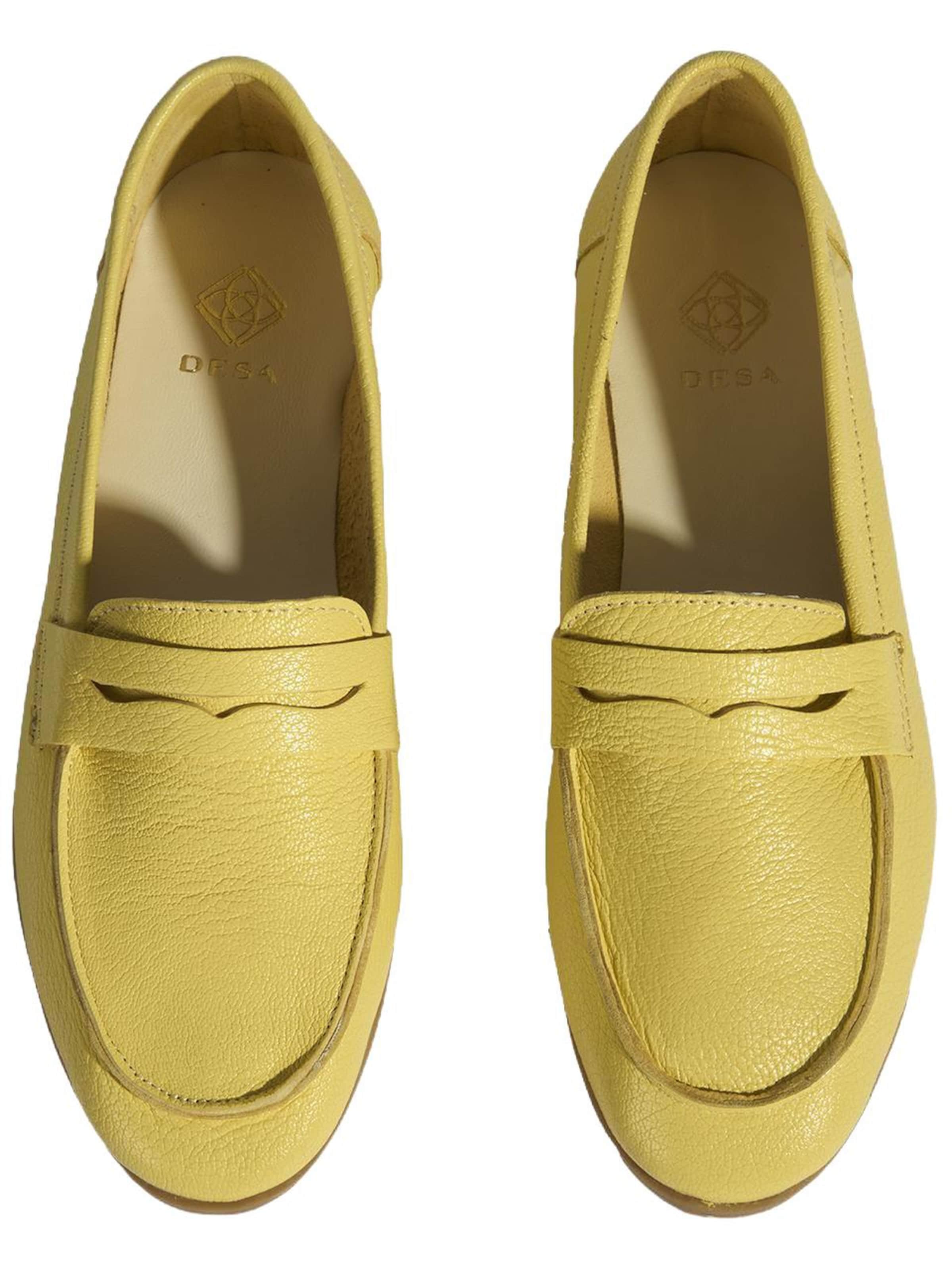 Mocassin 'Slip-Ons' Desa en jaune