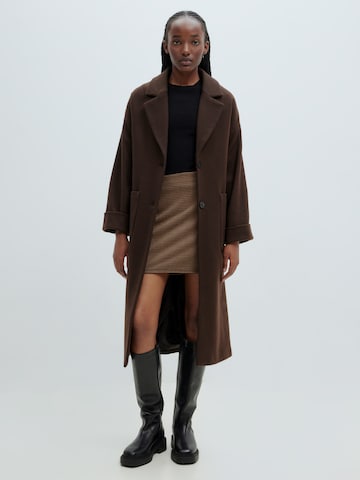 EDITED Between-Seasons Coat 'Santo' in Brown: front