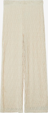 s.Oliver Wide Leg Hose in Beige: Vorderseite