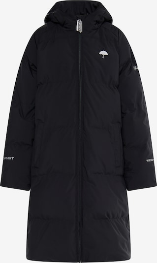 Schmuddelwedda Winterjas in de kleur Zilvergrijs / Zwart, Productweergave