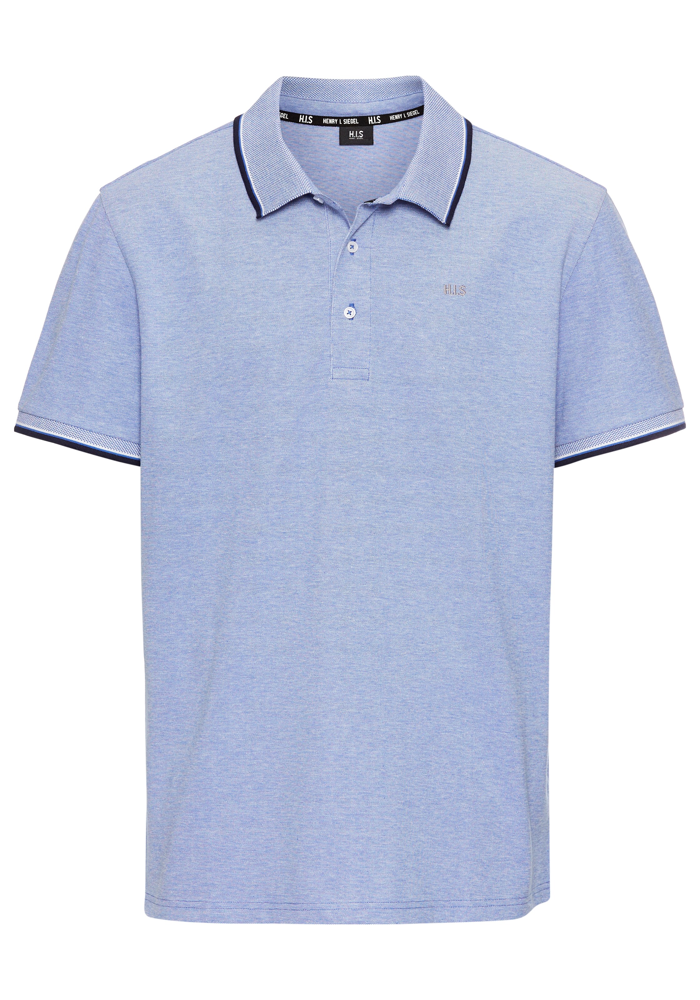 H.I.S EM Poloshirt in Blau: Vorderseite