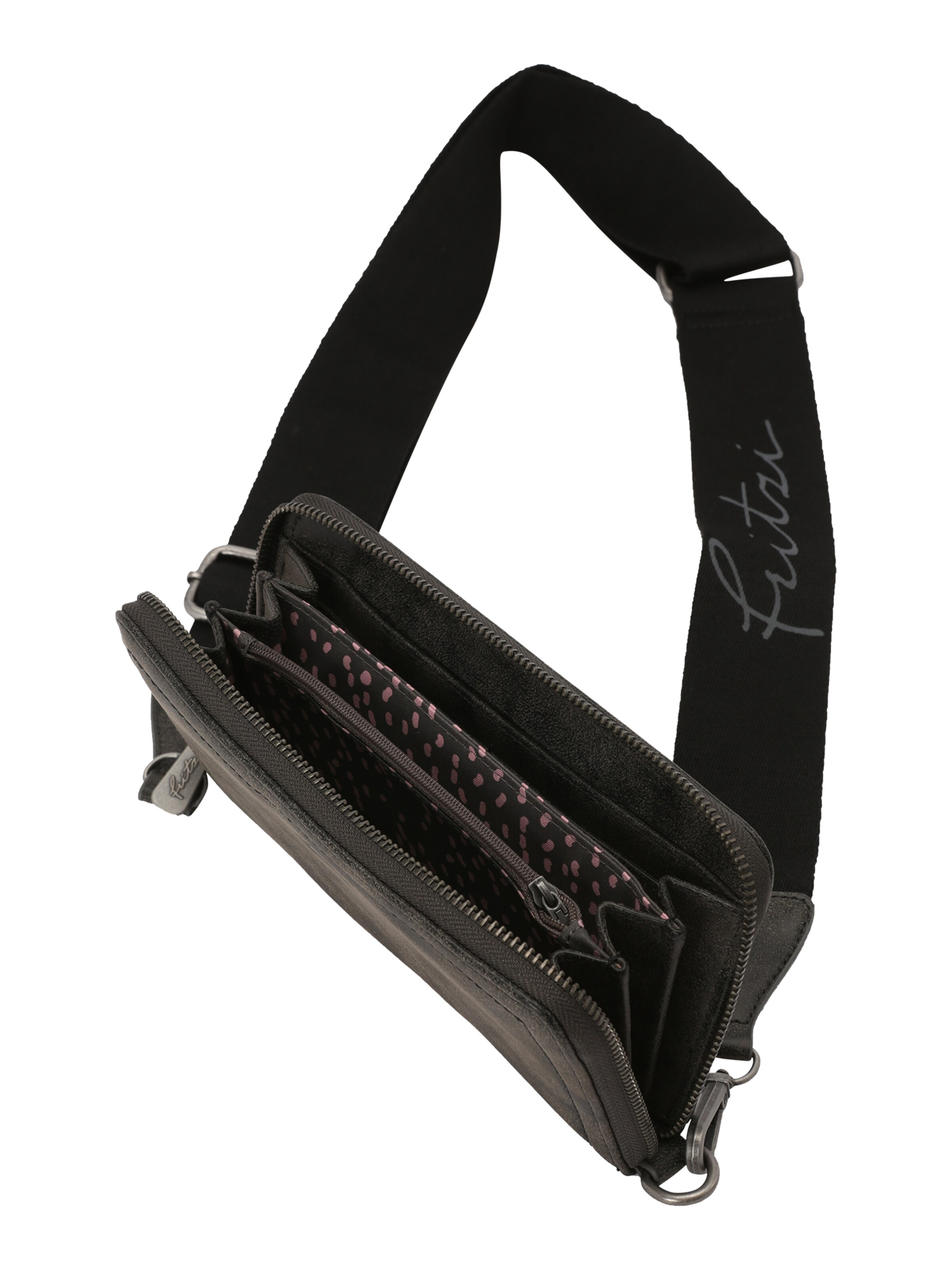 Fritzi aus Preußen Crossbody bag 'Lou' in Black