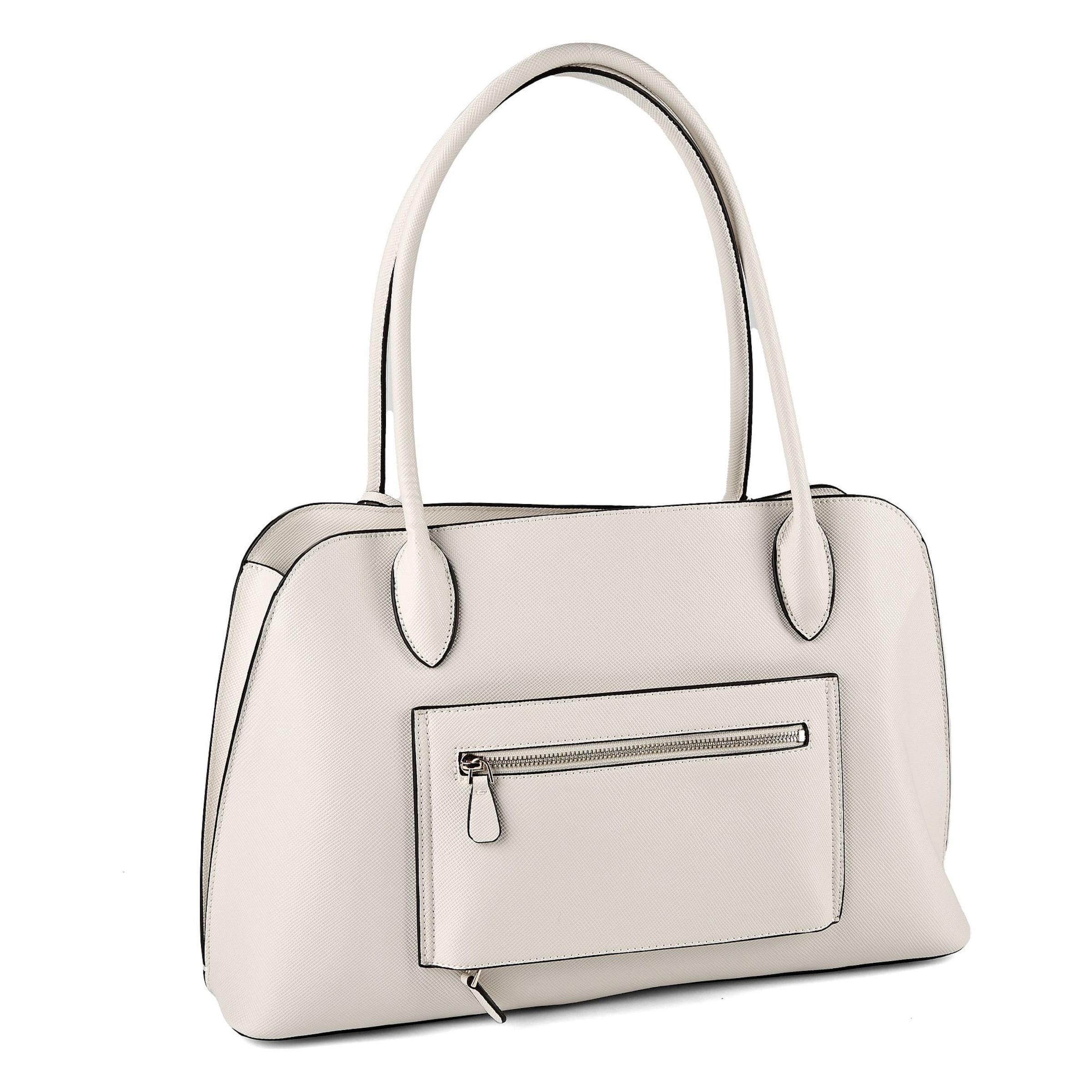 Borsa a spalla 'Patsie' di GUESS in bianco