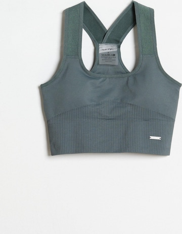 Aim'nBustier Sportski grudnjak - zelena boja: prednji dio