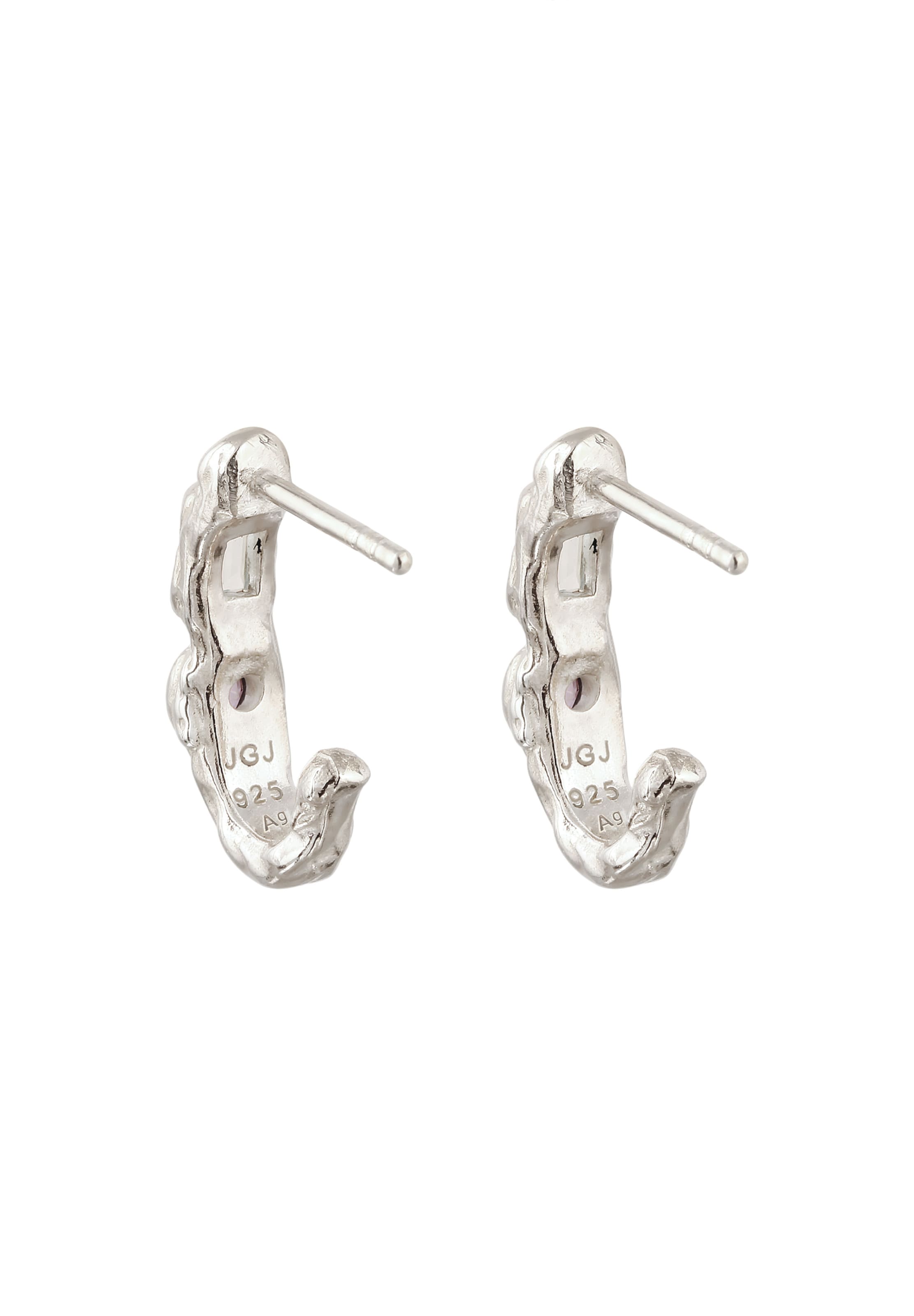 Boucles d'oreilles Haze&Glory en argent
