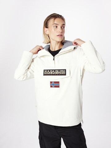 NAPAPIJRI Between-season jacket 'RAINFOREST' in White: front