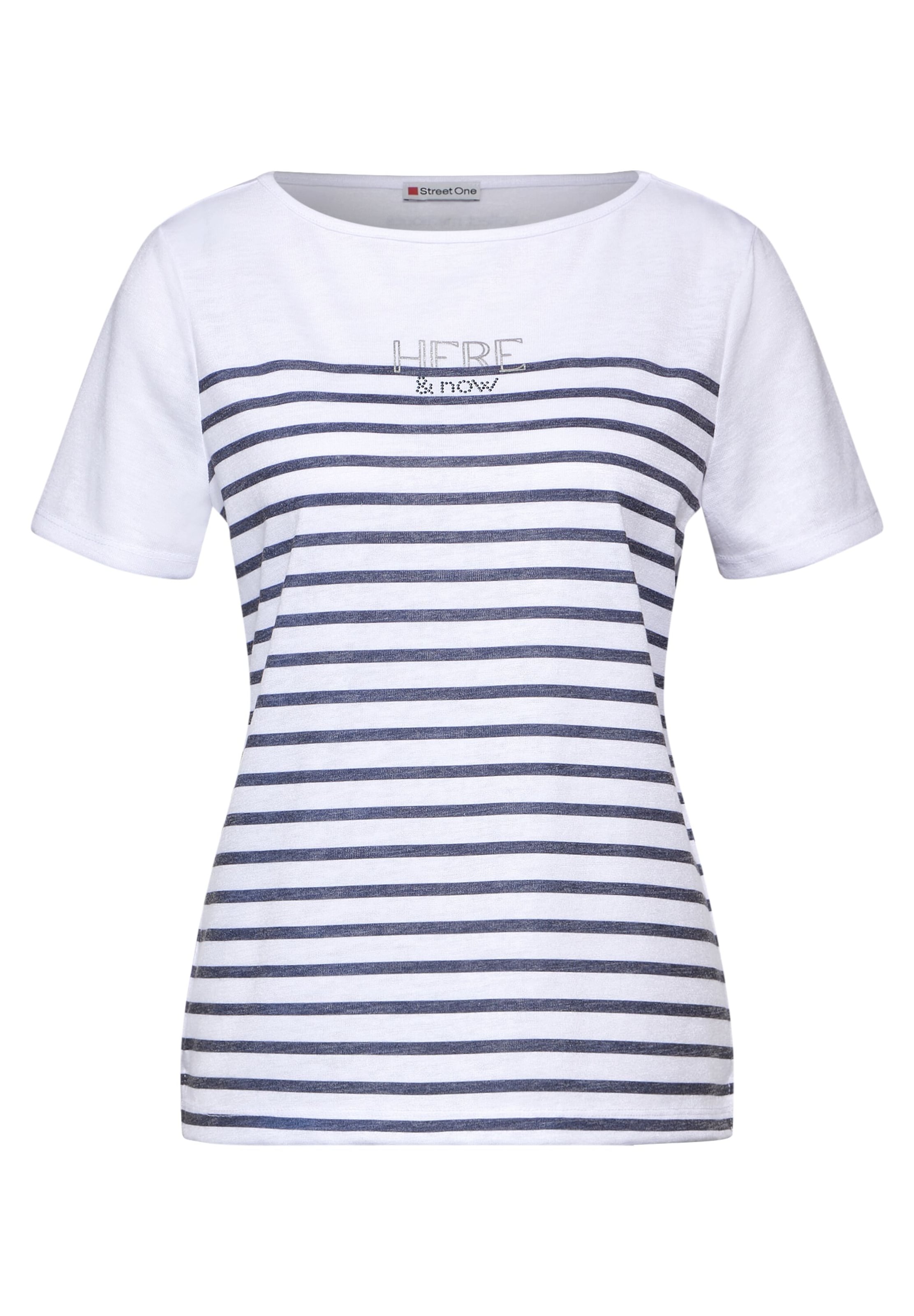 STREET ONE Shirt in White: front