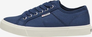 Sneaker bassa 'NICOLA' di ONLY in blu: frontale