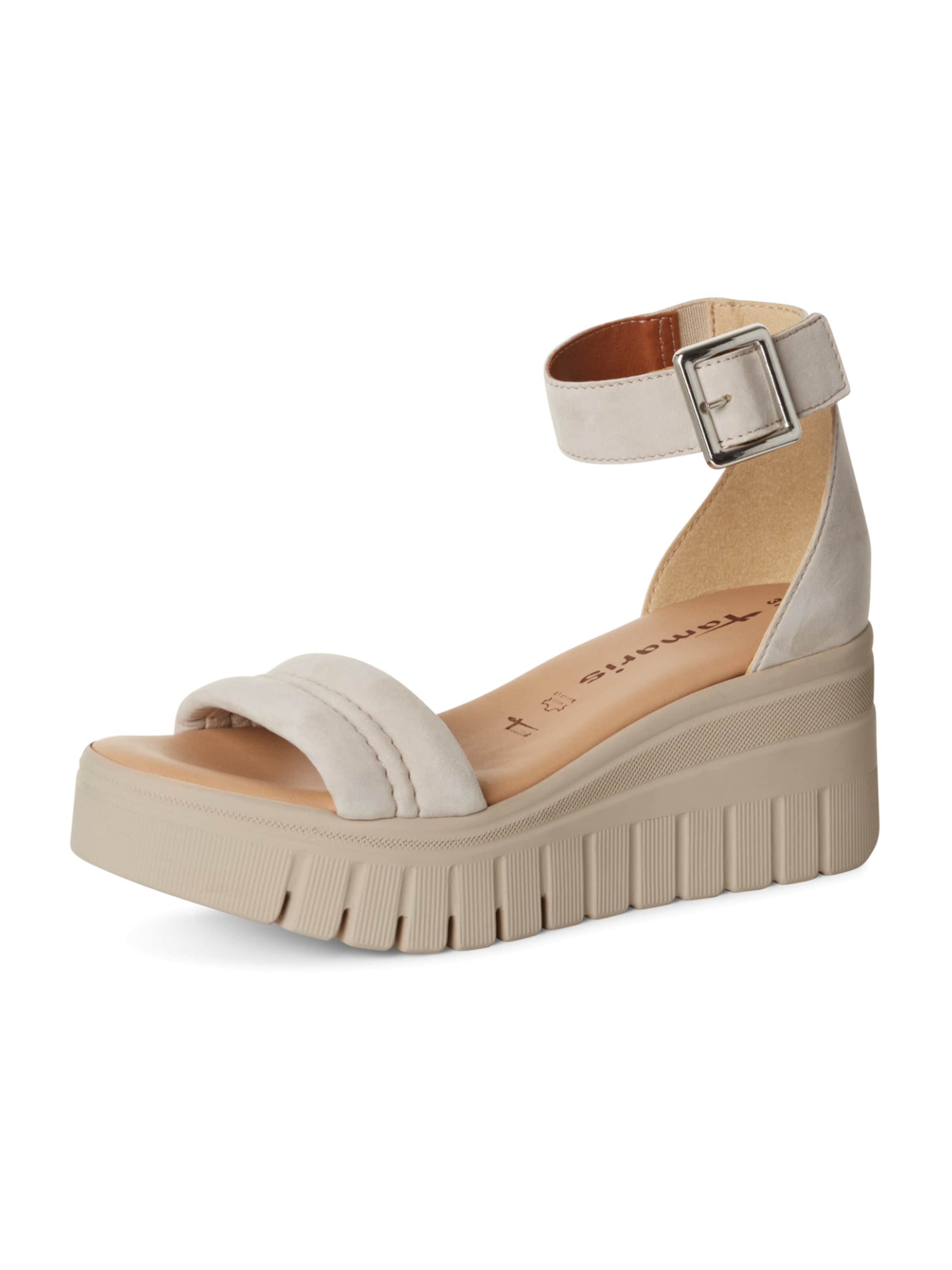 Tamaris Sandale in kitt, Produktansicht