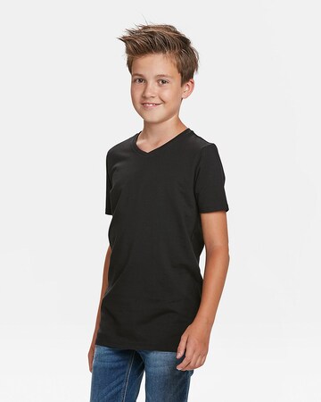 WE Fashion Shirt in Zwart: voorkant