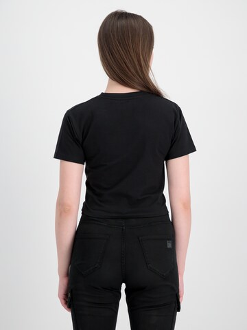 ALPHA INDUSTRIES Shirt in Black