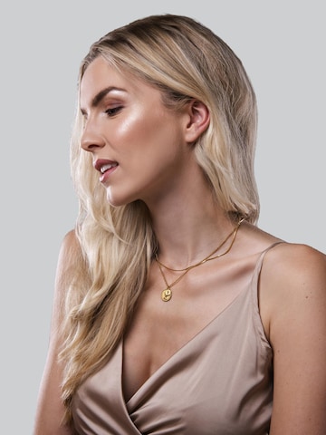 Amberz Ketting 'Palawan' in Goud