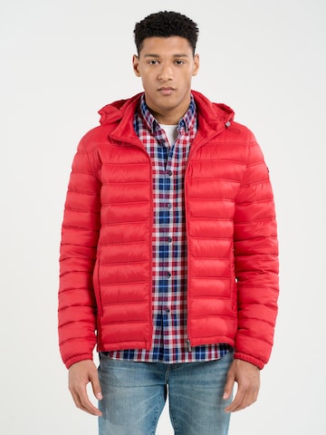 BIG STAR Winter Jacket 'ACARF' in Red