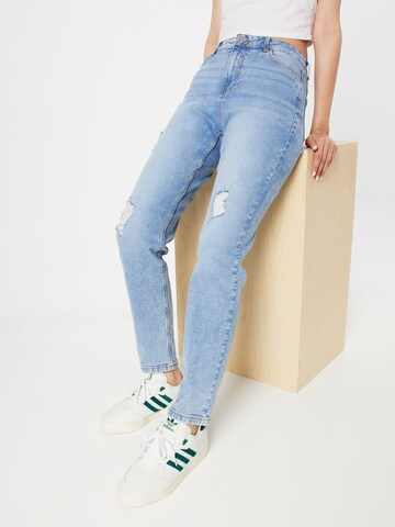Slimfit Jeans 'Kesia' di PIECES in blu: frontale