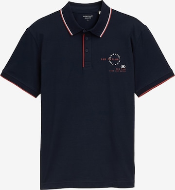 TOM TAILOR Shirt in Blue: front