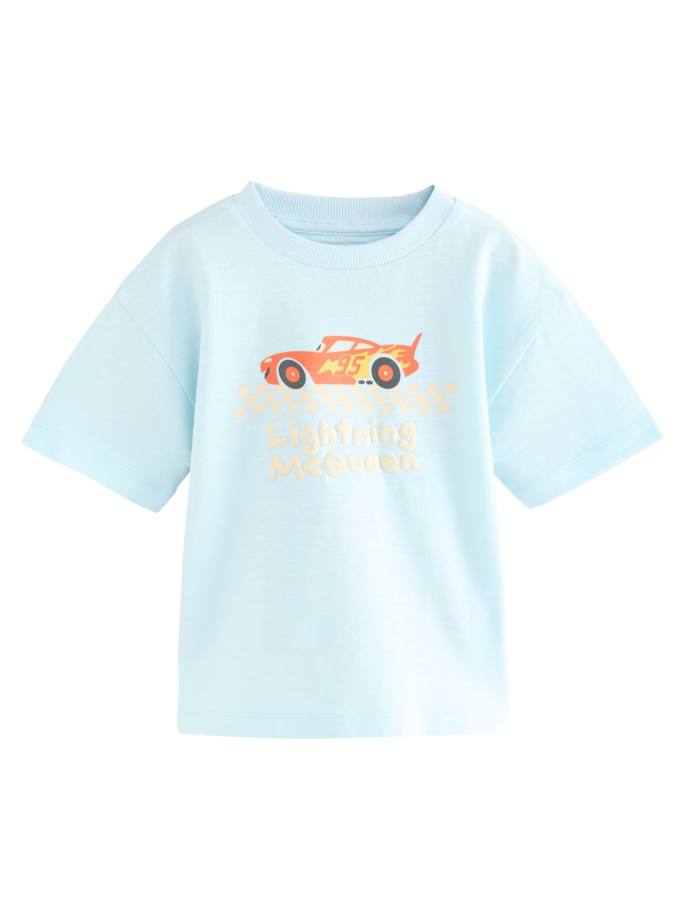 Maglietta 'Cars Lightning McQueen' di Next in blu: frontale