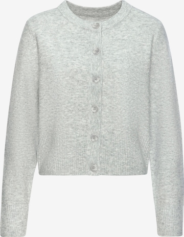 LASCANA Strickjacke in Grau: Vorderseite