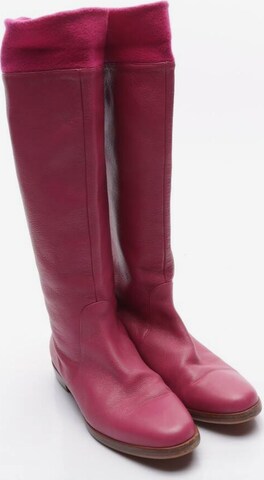 Marc Cain Dress Boots in 37 in Pink: front