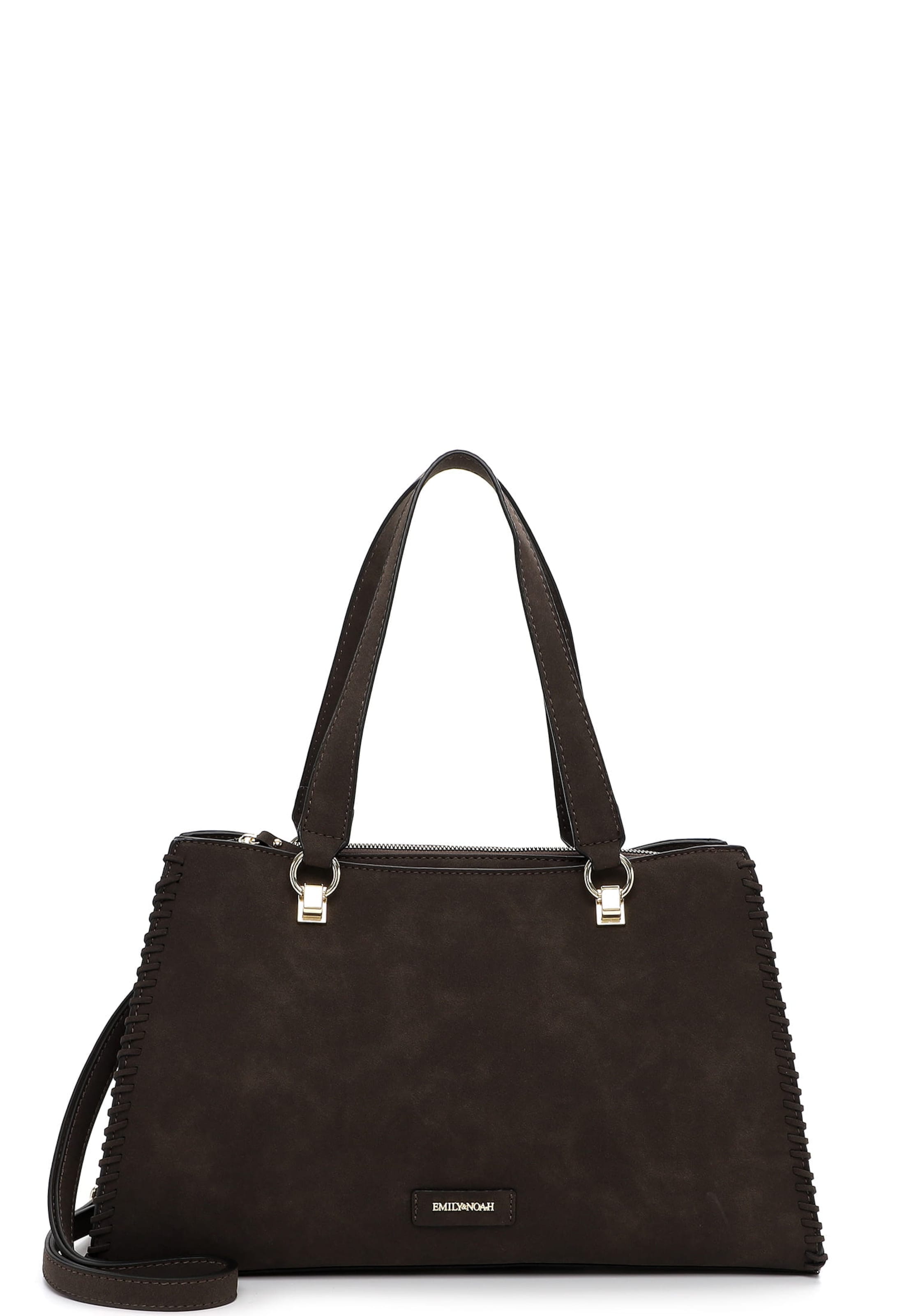 Shopper 'Hailee' di Emily & Noah in marrone: frontale