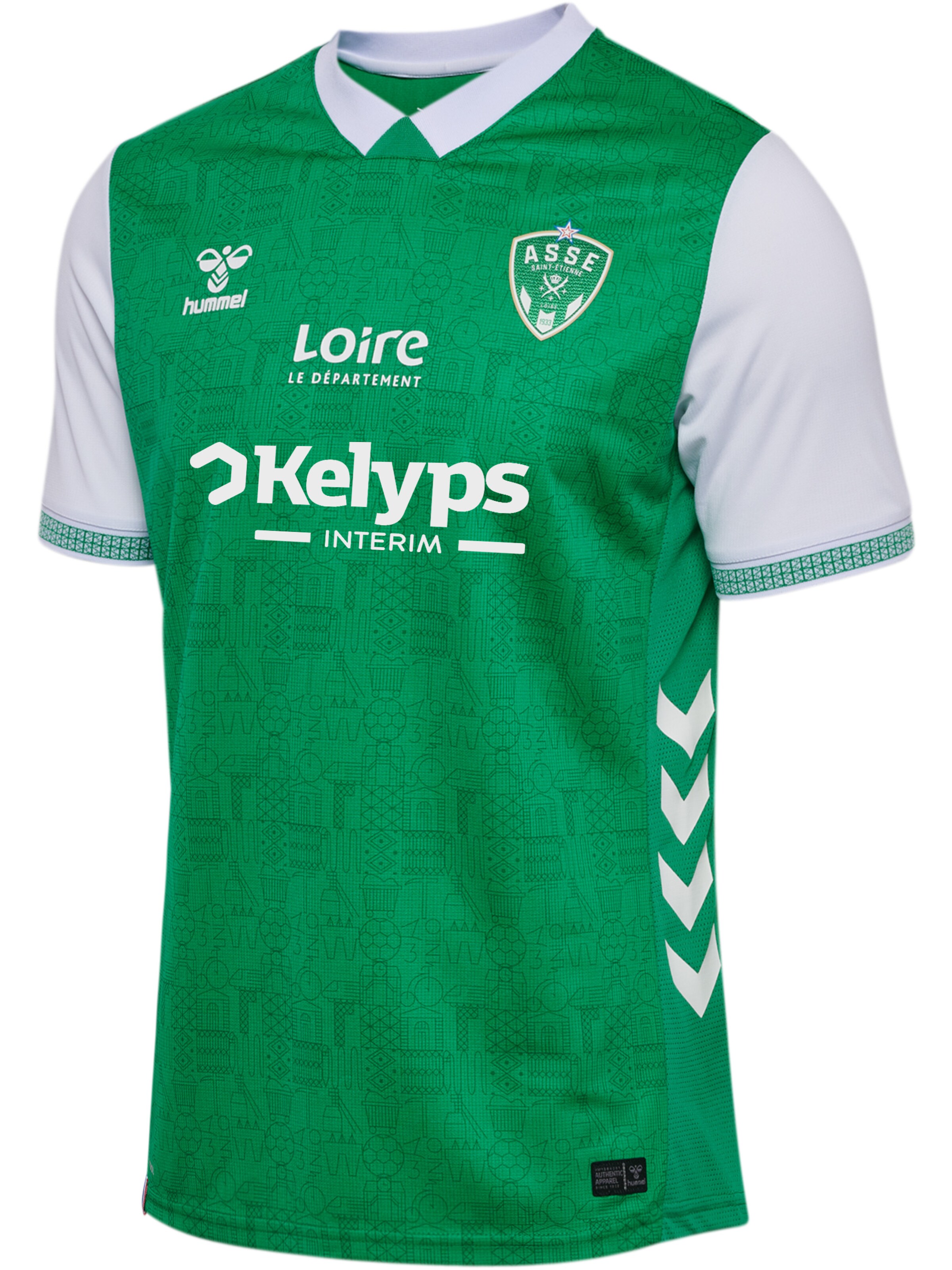 Hummel Tricot 'AS Saint-Étienne' in Groen