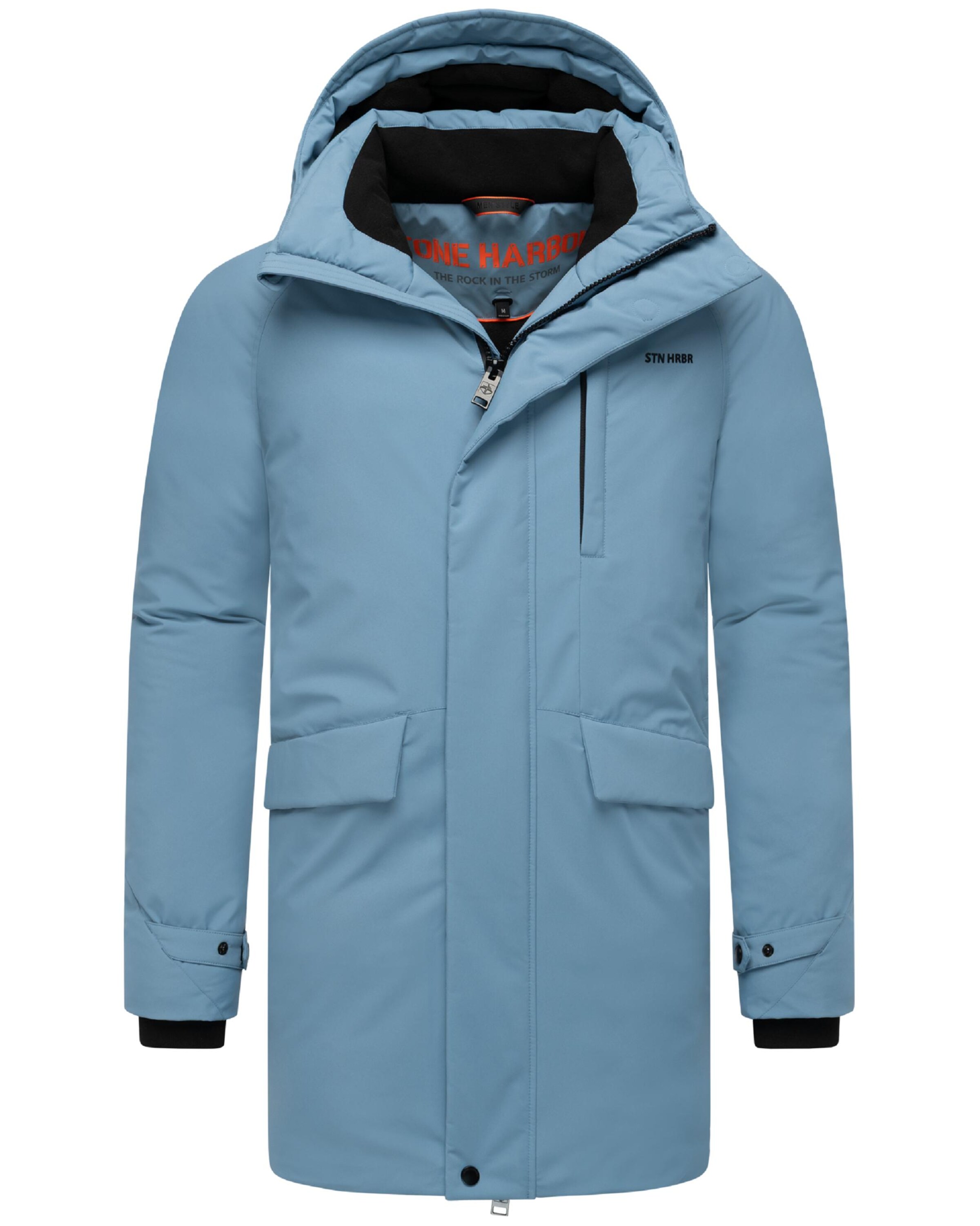 STONE HARBOUR Winterjas 'Emriis XX' in Blauw