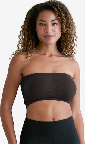cfab by creamy fabrics Bra in Brown: front