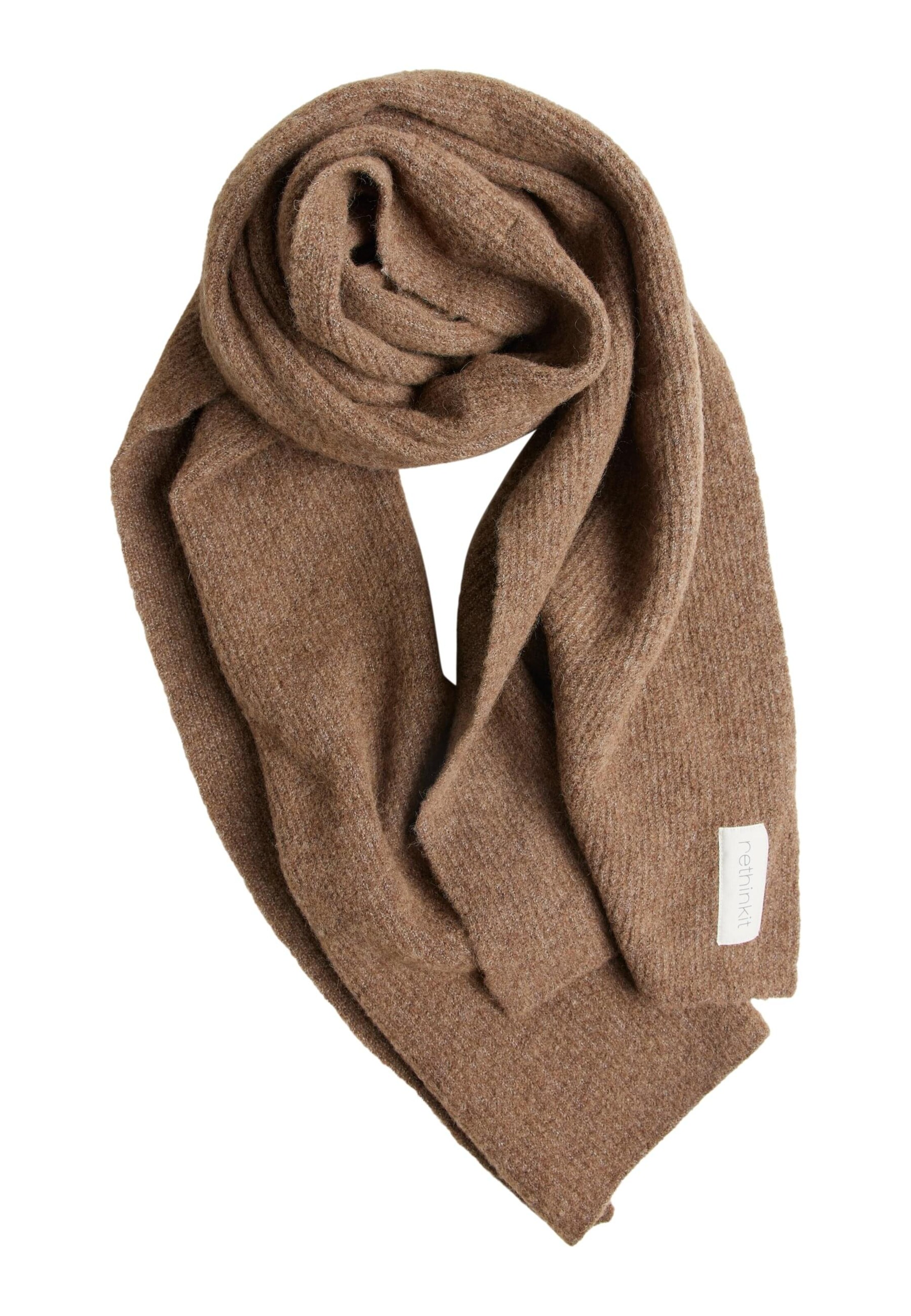 rethinkit studios Scarf in Brown: front