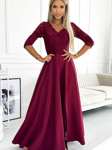 Numoco Evening Dress 'Maxikleid Amber' in Red