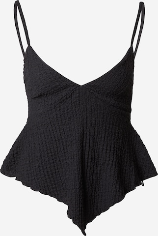 Gina Tricot Blus i svart: framsida