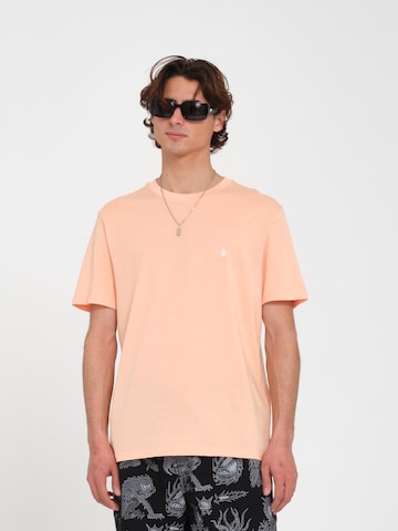 T-Shirt 'STONE BLANKS BSC SST' Volcom en rose : devant