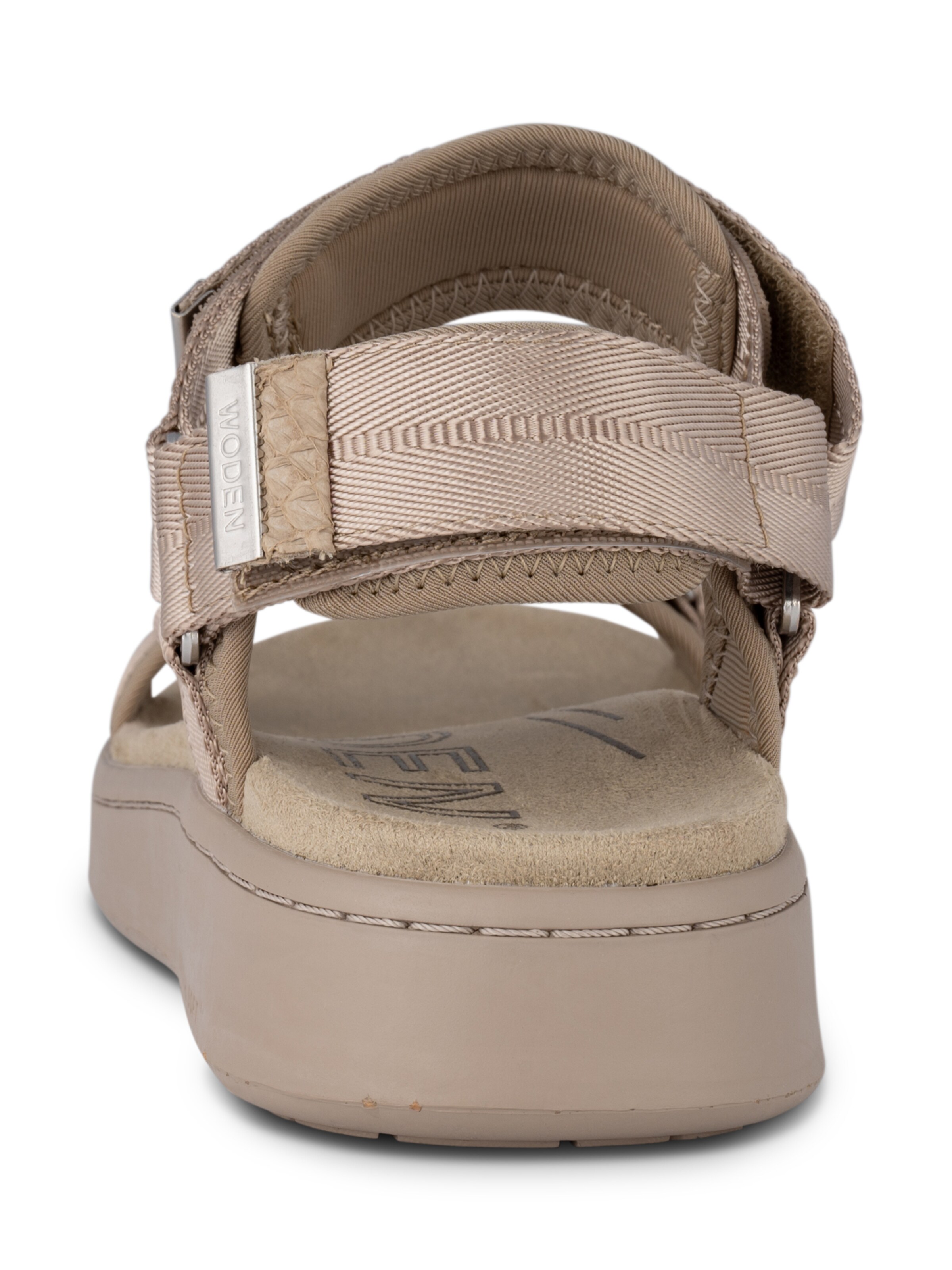WODEN Sandals 'Line' in Grey