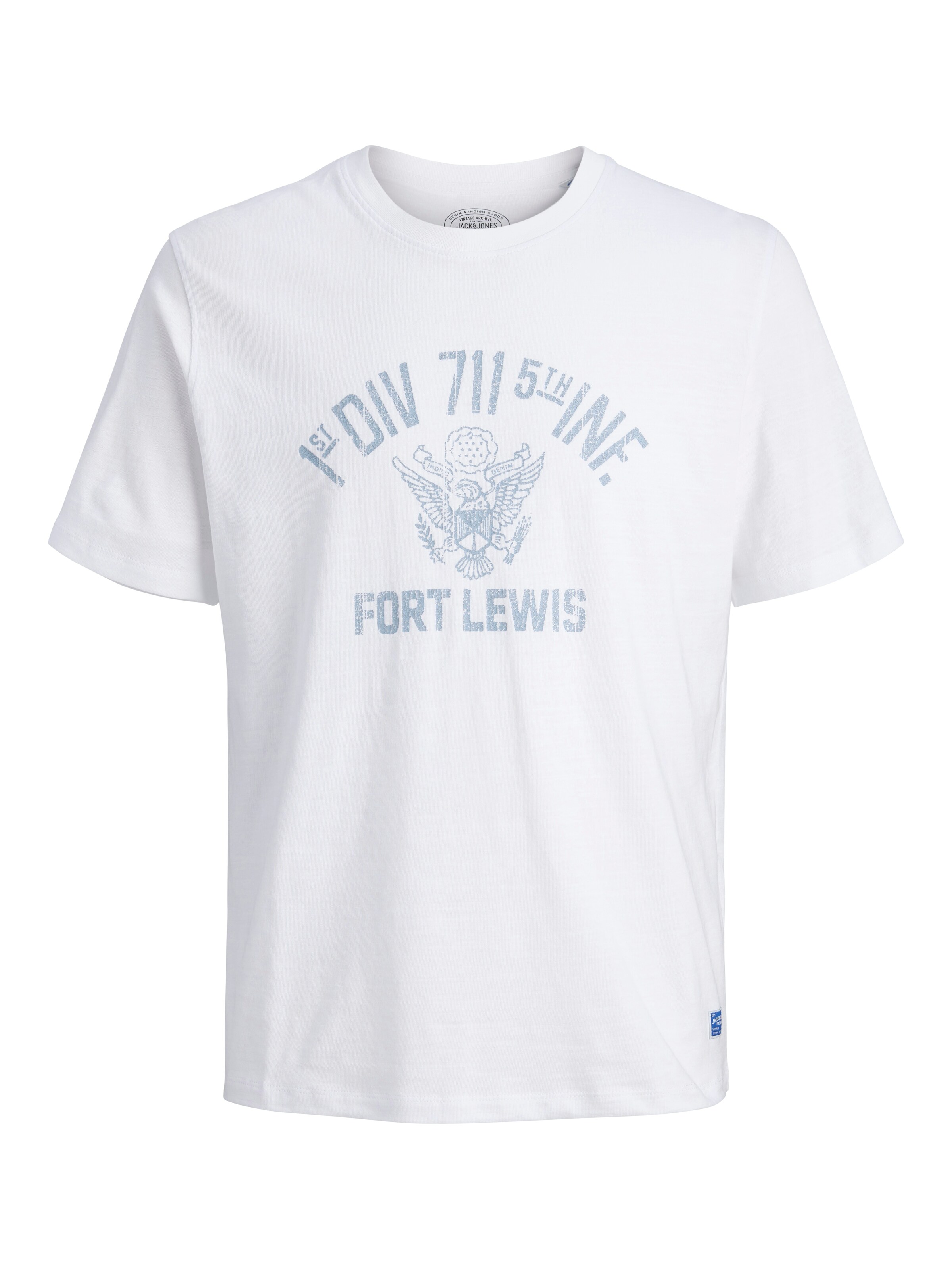 JACK & JONES T-Shirt in Weiß: Vorderseite