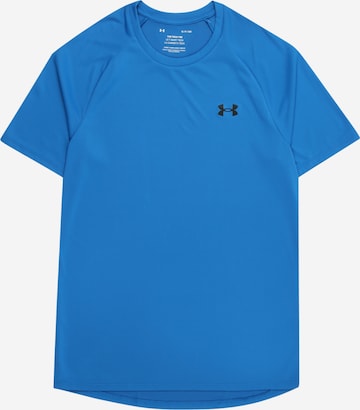 Coupe regular T-Shirt fonctionnel 'Tech 2.0' UNDER ARMOUR en bleu : devant