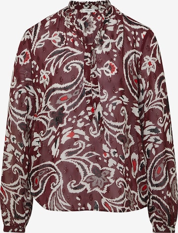 Chemisier s.Oliver en rouge : devant